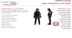 Desktop Screenshot of age-simulation-suit.com